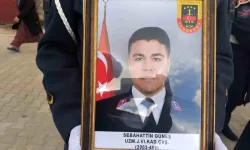 Kalp krizinden vefat eden Uzman Jandarma Çavuş , memleketi Malatya'da son yolculuğuna uğurlandı