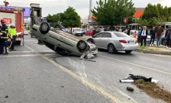 Aydın'da takla atan otomobilin sürücüsü hayatını kaybetti!