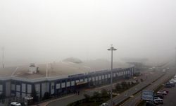 Trabzon'da sis hava ulaşımını vurdu!