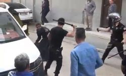 Adana'da polis çarşaflı kadına jop darbeleri vurdu: Sosyal medyadan tepkiler yağdı!