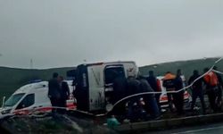 Çıldır-Ardahan karayolunda dehşet kaza: 1 Ölü 13 yaralı !