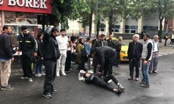 Çorlu Atatürk Bulvarı'nda motosiklet kazası! 1 kişi yaralandı!
