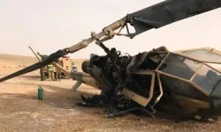 Afganistan'da helikopter düştü. 1 ölü 12 yaralı!