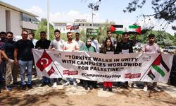 AK Gençlikten 'Gazze' protestosu