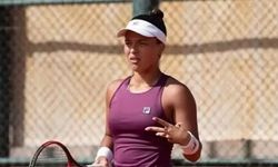 Alex De Souza'nın kızı, Antalya'da tenis turnuvasında yer aldı
