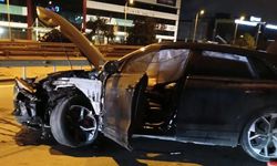 Trabzonspor'un eski başkanlarından Hacıosmanoğlu'nun oğlu kaza yaptı