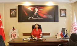 Aydın'da 19 Mayıs coşkusu: Genç sporcular İl Müdürlük makamında