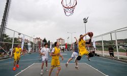 Potada büyük mücadele: Basketbolcular Gaziemir’de kıyasıya yarıştı