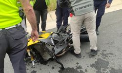 Bursa'da dehşet: Metrelerce sürüklenen motosiklet sürücüleri yaralandı!