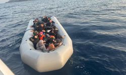 Çanakkale Ayvacık'ta 24 kaçak göçmen yakalandı: 7'si çocuk!