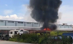 Bursa'da geri dönüşüm tesisinde yangın: 2 büyük hasar!