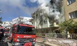 Turgutlu'da apartman dairesinde yangın: 5 kişi dumandan zehirlendi!