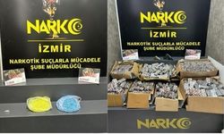 İzmir'de zehir tacirlerine büyük operasyon: Çok miktarda uyuşturucu ele geçirildi