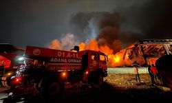 Adana'da fabrika alevlere teslim oldu: Yangın kontrol altına alındı!