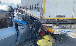 Tokat'ta dehşet: Tırın altına giren otomobilde 1 kişi hayatını kaybetti!