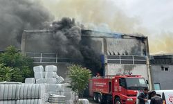 Uşak'ta tekstil fabrikasında yangın çıkmıştı: 4 saat sonra kontrol altına alındı!