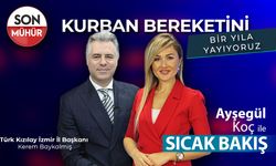 Türk Kızılay İzmir İl Başkanı Kerem Baykalmış: 'Kurban bereketini bir yıla yayıyoruz'