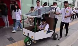 Güneş Enerjili minyatür araçlar İzmir'de yoğun ilgi gördü!