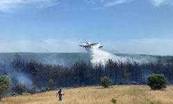 Çanakkale Eceabat'ta orman yangını: Hava ve kara müdahalesi devam ediyor!