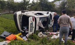 Bolu-Mengen kara yolunda feci kaza: 5 kişi yalandı!