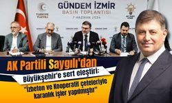 AK Partili Saygılı'dan Büyükşehir'e sert eleştiri: "İzbeton ve Kooperatif çeteleriyle karanlık işler yapılmıştır"