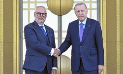 Cumhurbaşkanı Erdoğan, Estonya Cumhurbaşkanı Karis ile görüştü!