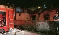 Karabük'te yangın: Tek katlı ev kullanılamaz hale geldi!