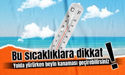 Uzmanlar uyarıyor: Bu sıcaklar beyin kanaması geçirtir