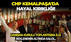 CHP Kemalpaşa'da hayal kırıklığı! Danışma Kurulu toplantısına ilgi beklenenin altında kaldı...