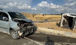 Elazığ'da art arda kazalar: 7 yaralı