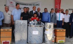 Çankırı'da arıcılık ekipmanları yüzde 70 hibeli dağıtıldı