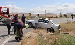 Kayseri'de otomobille çarpışan araç sulama kanalına düştü: 1 ölü, 3 yaralı