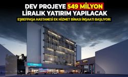 Eşrefpaşa Hastanesi ek hizmet binası inşaatı başlıyor:  Dev projeye 549 milyon liralık yatırım yapılacak