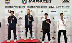 Aliağalı sporcu Demhat Göktaş karatede dünya üçüncüsü oldu