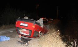 Manisa’da otomobil takla attı: 1 kişi hayatını kaybetti