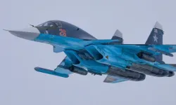 Rusya'da eğitim uçuşu sırasında Su-34 savaş uçağı düştü