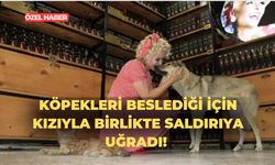 Köpekleri beslediği için kızıyla birlikte saldırıya uğradı, ölüm tehditleri aldı!