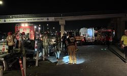 Silivri'de araç bariyere çarptı: 1 ölü, 1 yaralı