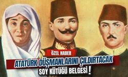 Atatürk düşmanlarını çıldırtacak soy kütüğü belgesi!