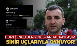 HDP’li Encu’den yine skandal paylaşım