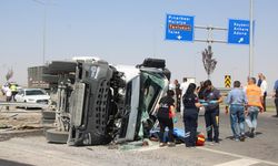 Kayseri'de feci kaza: Beton mikserinin devrilmesiyle şoför hayatını kaybetti!