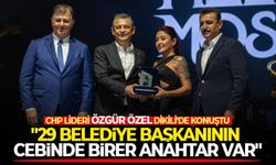 CHP lideri Özgür Özel Dikili'de konuştu: "29 belediye başkanının cebinde birer anahtar var"