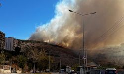 İzmir'de yangın, EVKA 6 İlkokulu'na sıçradı!