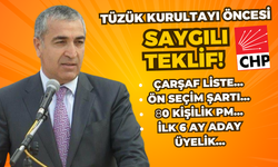 CHP Kurultay Delegesi Hüseyin Saygılı'dan tüzük önerileri: Çarşaf liste... Ön seçim... 80 kişilik PM... 6 ay aday üye