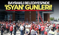 Bayraklı Belediyesi'nde 'isyan' günleri! 1 günlük iş bırakan Tüm Yerel-Sen'den Başkan İrfan Önal'a çağrı...