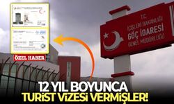 12 yıl boyunca turist vizesi vermişler!