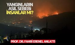 Yangınların asıl sebebi insanlar mı? Prof. Dr. Fahri Erenel anlattı