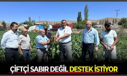 Çiftçi sabır değil destek istiyor