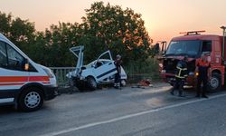 Çan'da feci kaza: 1 Ölü 1 yaralı!