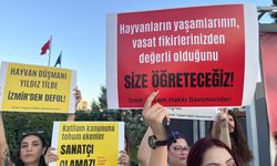 Hayvanseverlerden Yıldız Tilbe'ye protesto: “Hayvan düşmanı İzmir'den defol!"